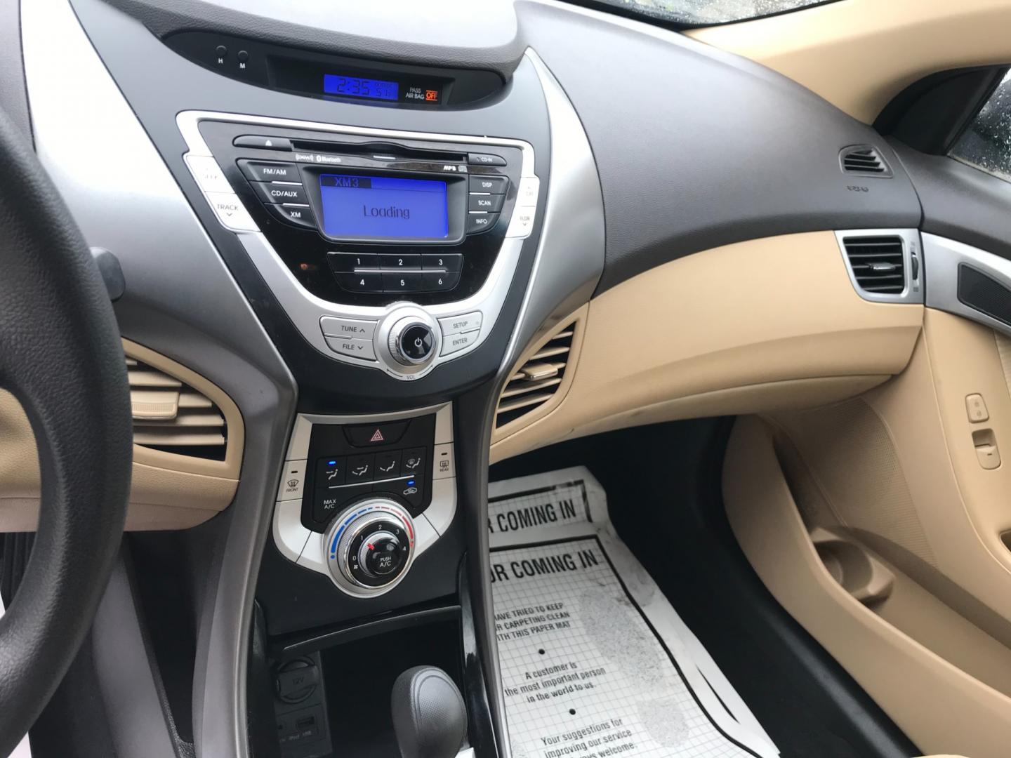 2012 Blue /Tan Hyundai Elantra GLS (KMHDH4AE0CU) with an 1.8 V4 engine, Automatic transmission, located at 577 Chester Pike, Prospect Park, PA, 19076, (610) 237-1015, 39.886154, -75.302338 - 2012 Hyundai Elantra GLS: Only 68k miles, new PA inspection, great on gas, SUPER CLEAN, runs LIKE NEW! This vehicle comes inspected and has been given a bumper to bumper safety check. It is very clean, reliable, and well maintained. We offer a unique pay plan that is known for being the easiest a - Photo#13